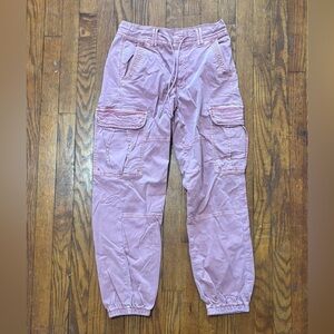 American Eagle Outfitters Dusty Rose Cargo Pants